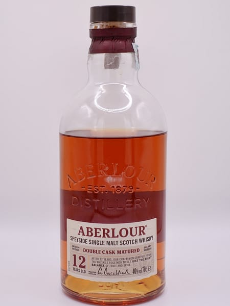 Aberlour 12 year old Double Cask Matured bottle