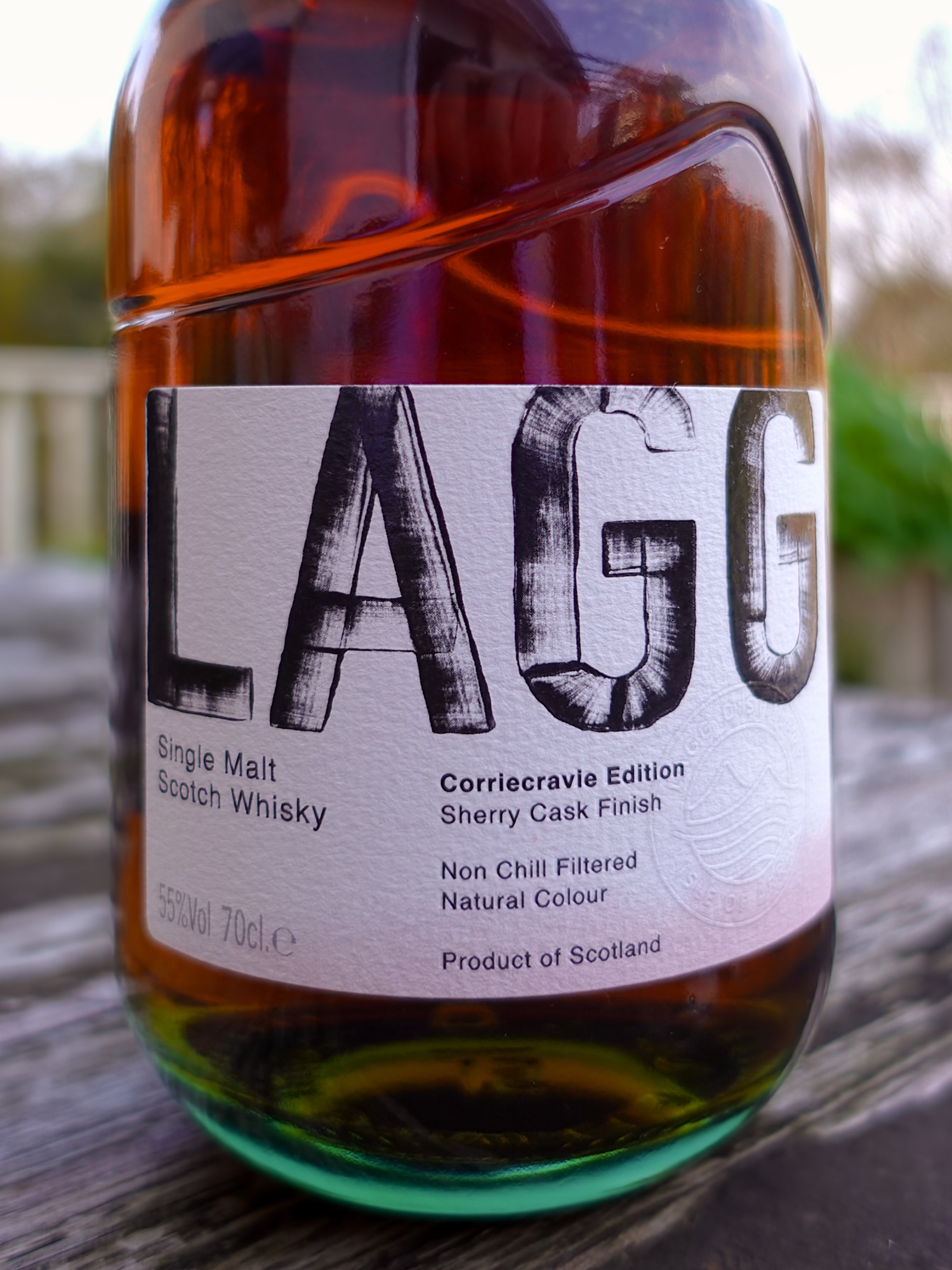 Corriecravie edition label detail